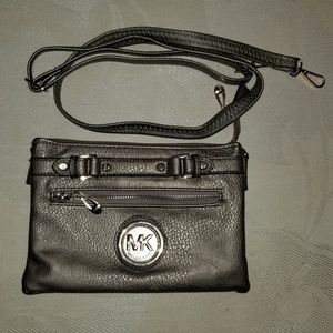Gold MK crossbody purse
